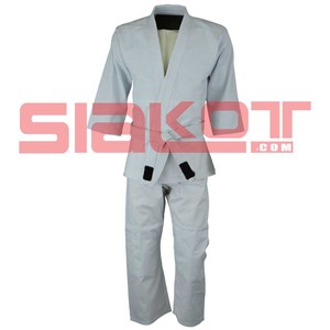 ชุด Jitsu 100% GI preshrunk ชาวบราซิลทำจากผ้าฝ้ายทอไข่มุกชุดศิลปะการต่อสู้ใช้ได้ทั้งชายและหญิงมีโลโก้ตามสั่ง - Product Image 1