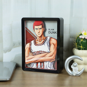 โคมไฟตั้งโต๊ะ LED ลายการ์ตูน <span class=keywords><strong>Slam</strong></span> <span class=keywords><strong>Dunk</strong></span> พร้อมฉายเงาหลากสี งานแกะสลักกระดาษทำมือ สำหรับตกแต่งห้องเด็ก - Product Image 4