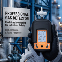 Détecteur de fuite de gaz combustible portable, détecteur électronique de gaz, détecteur de gaz manuel avec pompe pour gaz naturel, GPL, méthane