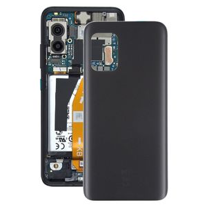Coque arrière en verre avec adhésif pour Asus Zenfone 8 <span class=keywords><strong>ZS590KS</strong></span> (Noir givré) – Prix de gros - Product Image 1