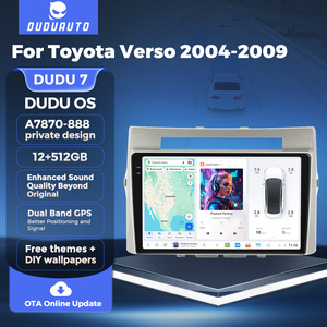 Radio para Auto DUDUAUTO UIS7870, Sistema Inteligente Multimedia, Reproductor GPS, Car-play para <span class=keywords><strong>Toyota</strong></span> <span class=keywords><strong>Corolla</strong></span> <span class=keywords><strong>Verso</strong></span> AR10 2004 - 2009 - Product Image 4
