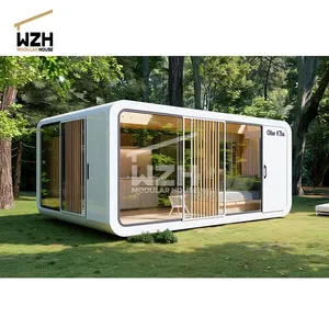 Case prefabbricate capsula di apple pod casa 20ft apple cabina 40ft capsula apple cabina contenitore casa