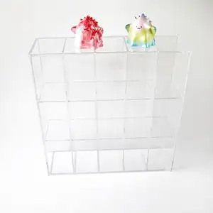 Bahar Sgn toz geçirmez Pop Mart kör kutu serisi Mini rakamlar akrilik vitrin rafı organizatör saklama kutusu oyuncak koleksiyonu için