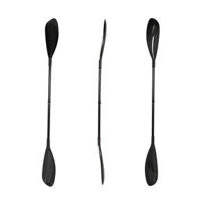 Pala de <span class=keywords><strong>Kayak</strong></span> de Ala Ajustable de 2 Piezas Totalmente de Fibra de Carbono 3K con Eje Recto Ovalado para Aguas Bravas - Product Image 1