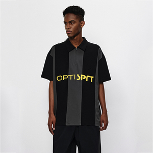 Manufacturers Oem Boxy Blank Drop Shoulder Jersey Heavy Weight Cotton Oversized Casual Custom <b>Short</b> <b>Sleeve</b> <b>Button</b> <b>up</b> Mesh Shirt - Product Image 1