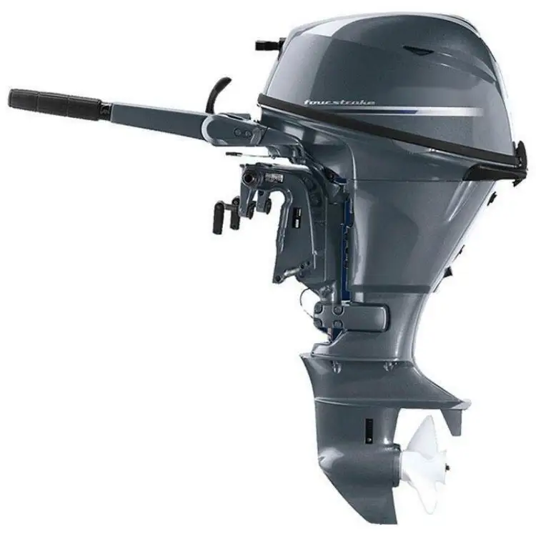 High level in stock and brand new 4 stroke 90HP tiller handle outboard engine F90CETX