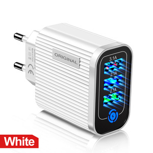 <span class=keywords><strong>Chargeur</strong></span> mural USB numérique Ilepo <span class=keywords><strong>30W</strong></span> à 3 ports avec affichage numérique, compatible QC3.0 et PD pour une charge rapide pour <span class=keywords><strong>13</strong></span> Pro Max - Product Image 5