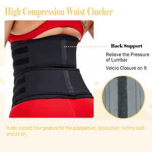 2025 Nieuwe Vrouwen Taille Trainer Met Dubbele Riem Entraineur De Taille En <span class=keywords><strong>Latex</strong></span> Sauna Effect Taille Cincher Training <span class=keywords><strong>Corset</strong></span> - Product Image 4