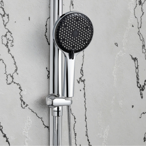 2025 nuovo stile tre-funzione 120mm moderno cromato <span class=keywords><strong>doccia</strong></span> a mano facile installazione Design ecologico per il bagno - Product Image 2