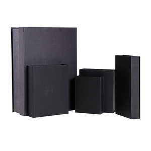Embalaje de caja negra rígida de lujo elaborado en una caja de regalo de estilo libro que ofrece una <span class=keywords><strong>experiencia</strong></span> de marca visual y de Unboxing de alta gama - Product Image 2