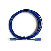 Kabel Patch Fiber Optik 10M Panjang 12 Core Indoor Outdoor OM1 OM3 OM4 RRU RRH CPRI LC Berlapis Baja LSZH Bersertifikasi RoHS FTTH