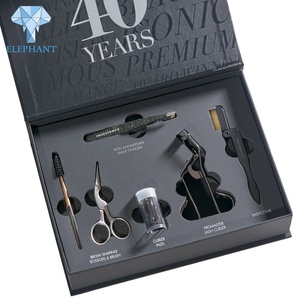 Custom Luxury <b>Black</b> Hairdressing Eyelash Care Tool Set Packaging Gift <b>Box</b> - Product Image 1