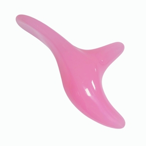 ช้อนนวดตัวสำหรับสปา สีชมพู ทำจากเรซิ่น รูปทรงหัวนก - Product Image 3