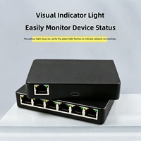 Répartiteur de câble réseau 1 à 6 ports Gigabit, une entrée six sorties, accès Internet simultané, commutateur RJ45