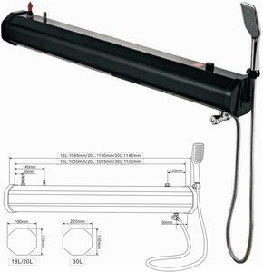 <span class=keywords><strong>Douche</strong></span> de camping CYEN, accessoires auto, <span class=keywords><strong>douche</strong></span> <span class=keywords><strong>solaire</strong></span> <span class=keywords><strong>20L</strong></span> en PVC pour toit de voiture et tente - Product Image 5