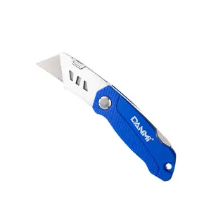 DANMI nuovo tipo con extra 5 pz lama pesante taglierina utility pieghevole di sicurezza coltello tascabile