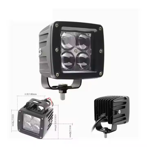 12 Wát tự động hệ thống chiếu sáng Xe LED làm việc thanh ánh sáng 12V-24V tại chỗ Luces Led Para tự động so sánh với Halogen & Xenon đèn pha - Product Image 3