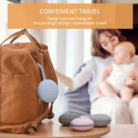 Étui de porte-sucette en Silicone sans BPA, conteneur Portable de stockage de sucette, pochette de couverture de sucette pour bébé
