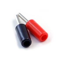 Connecteur mâle de haute qualité à montage sur panneau, type à souder, prise banane 2 mm, plaqué or, 10A, pour connexions de fils de circuit imprimé (PCB)