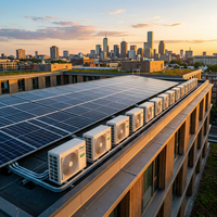 Climatiseur solaire hybride Deye R32 écologique AC/DC 12000 BTU mural split onduleur solaire double mode WiFi TUV CE