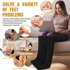 Bestseller Rotlichttherapie Große Fußabdeckungen Infrarotlichttherapie Bestehend aus 420 Dual-Wellenlängen-LEDs für Beine und Knöchel - Product Image 2