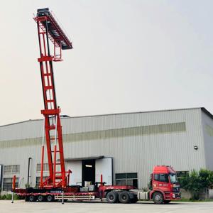 Plataforma Elevadora de Tejas de Gran Altura Tipo Oruga con Control Remoto para Elevación y Transporte - Product Image 4