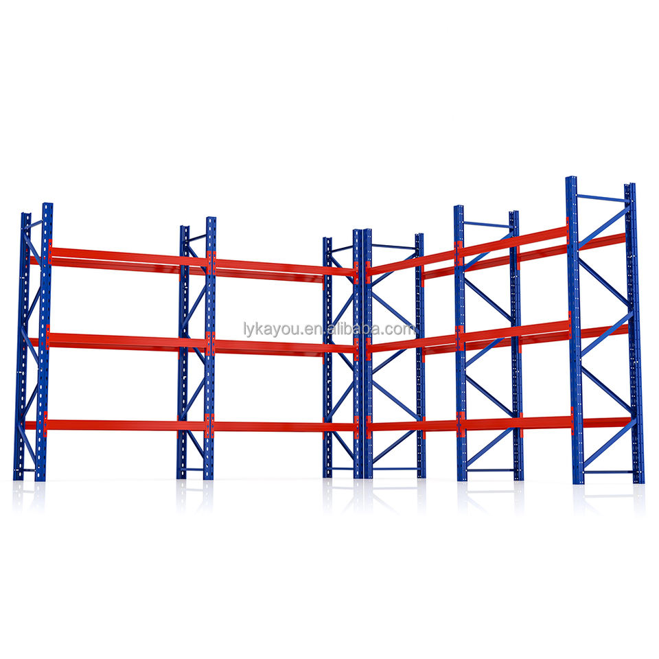 Industrial 4-Layer Heavy Duty Steel Shelving Corrosion Protection ...