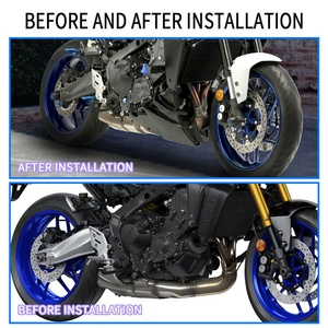 Cubierta protectora de carenado para motocicleta, alerón inferior para motor de motocicleta XXUN, para <span class=keywords><strong>Yamaha</strong></span> 2017/SP <span class=keywords><strong>Tracer</strong></span> <span class=keywords><strong>9</strong></span> / GT 2021 <span class=keywords><strong>2022</strong></span> 2023 2024 2025 - Product Image 5