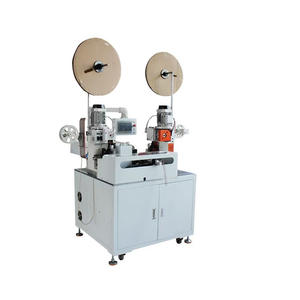 Automatic Double-Head Crimping <b>Machine</b> Allowing Precise Control of Cutting Length and Front/Rear Stripping Length - Product Image 1