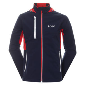 Chaquetas Softshell de Nailon para Hombre de Alta Calidad, Logotipo Personalizado, Impermeables, Cortavientos, con Cuello Alto y Cremallera Extra Grande - Product Image 3