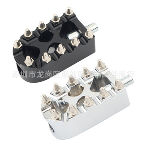 Palanca de cambios de motocicleta, aleación de aluminio galvanizado negro para Harley Davidson Dyna Fat Boy Glide XL883 - Product Image 3