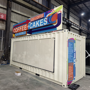 <span class=keywords><strong>บ้าน</strong></span>คอนเทนเนอร์แบบโมดูลปรับแต่งได้ ขนาด 20GP 40HQ เป็นมิตรกับสิ่งแวดล้อม สร้างเร็ว เคลื่อนย้ายสะดวก เหมาะสำหรับร้านกาแฟ ร้านอาหารริมทาง และใช้งานกลางแจ้ง - Product Image 6