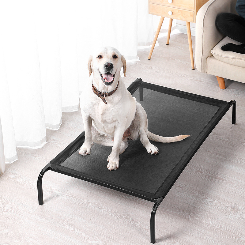 Preço mais baixo portátil Chew Proof Levantada impermeável fácil de transportar Pet Cot Folding Outdoor Elevated Dog Bed Pet Cot