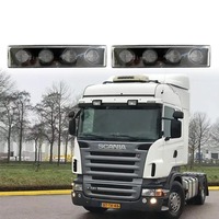 Indicador de luz LED para parasol delantero de camión, marcador de esquina para lámpara, compatible con SCANIA 1798980 OEM 1910437
