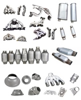 Fabricant Prix de gros Tuning du système d'échappement Convertisseur catalytique pour Peugeot Catalyseur céramique d'échappement