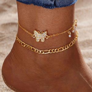 Nuevo Conjunto de Joyería 2023: Tobillera de Acero Inoxidable con Baño de Oro de 18k, Diseño Mixto de Clip y Cadena de Tenis con Zirconia, Resistente al Deslustre - Product Image 3