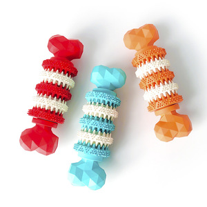 Cleaning Teeth Resistant Bite 100% Natural <strong>Soft</strong> Rubber Food Treat Feeder <strong>Bones</strong> Interactive <strong>Dog</strong> Chew Toys Rubber Toy for <strong>Dog</strong> - Product Image 2
