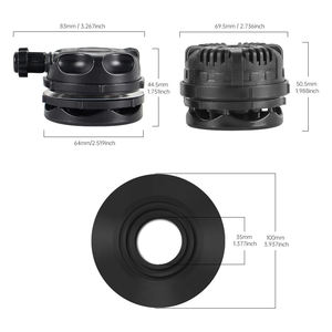 DIDEEP - Conjunto de Válvula de Inflado y Escape para Traje de Buceo Profesional - Product Image 2
