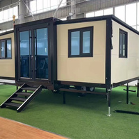 Casas pequeñas móviles prefabricadas cabina de contenedores prefabricadas con baño y cocina