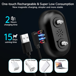 2025 fábrica profesional al por mayor Shock Bark Collar IP67 impermeable Anti ladridos Collar para todos los perros - Product Image 6