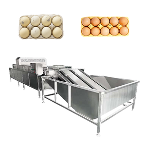 Máquina de lavado y secado de huevos de grado profesional Sistema automático de limpieza de huevos - Product Image 1