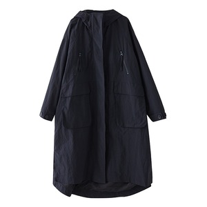 Vente en gros 2025 automne nouvelle mode décontracté <span class=keywords><strong>trench</strong></span> <span class=keywords><strong>à</strong></span> <span class=keywords><strong>capuche</strong></span> manteaux pour femmes - Product Image 5