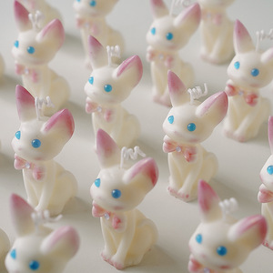 Vela Aromática con Forma de Gatito, Cera de Soja Mixta, Vela Decorativa Artística, Vela Creativa Hecha a Mano - Product Image 3