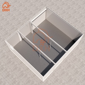 DXH Chine Usine sur mesure 20FT 15FT 10FT Structure en acier Panneau sandwich Entrepôt préfabriqué en conteneurs Stockage à <span class=keywords><strong>vendre</strong></span> - Product Image 4