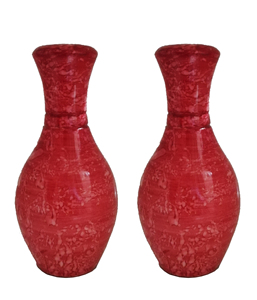 Blue Color Flower Vase For Home Decoration - Product Image 2