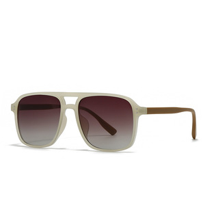 Gafas de Sol Modernas Retro Cuadradas de Doble Puente, Estilo 2026, Protección UV400, Montura Completa, para Hombre y Mujer - Product Image 5