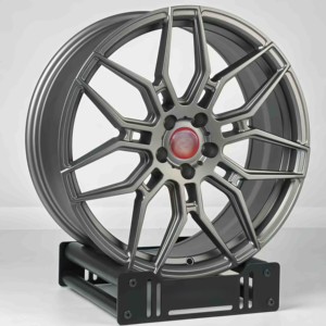 Rines Forjados JingLang 5x120 de 18, 19, 20 y 21 Pulgadas, Rines de Aleación Plateados para Autos de Carreras, para B-W M3 <span class=keywords><strong>M5</strong></span> E46 F10 G20 <span class=keywords><strong>E60</strong></span> F90 G80 E90 - Product Image 5