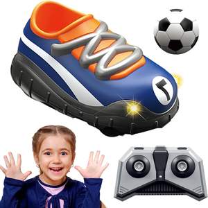 <span class=keywords><strong>Auto</strong></span> Telecomandata a Forma di Scarpa <span class=keywords><strong>da</strong></span> Calcio 2.4G, Giocattolo RC per Competizioni con Luci e Drift Rapido - Product Image 1