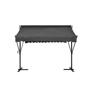 עם UV הגנה משלוח עומד נשלף סוכך פטיו סוכך חיצוני שמש צל עבור פטיו סיפון חצר - Product Image 4