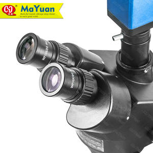 3.5X-90X Simul <span class=keywords><strong>Focal</strong></span> Industrial Stereo Trinocular <span class=keywords><strong>Microscope</strong></span> with HDMI-互換カメラ (電子機器修理用) - Product Image 4